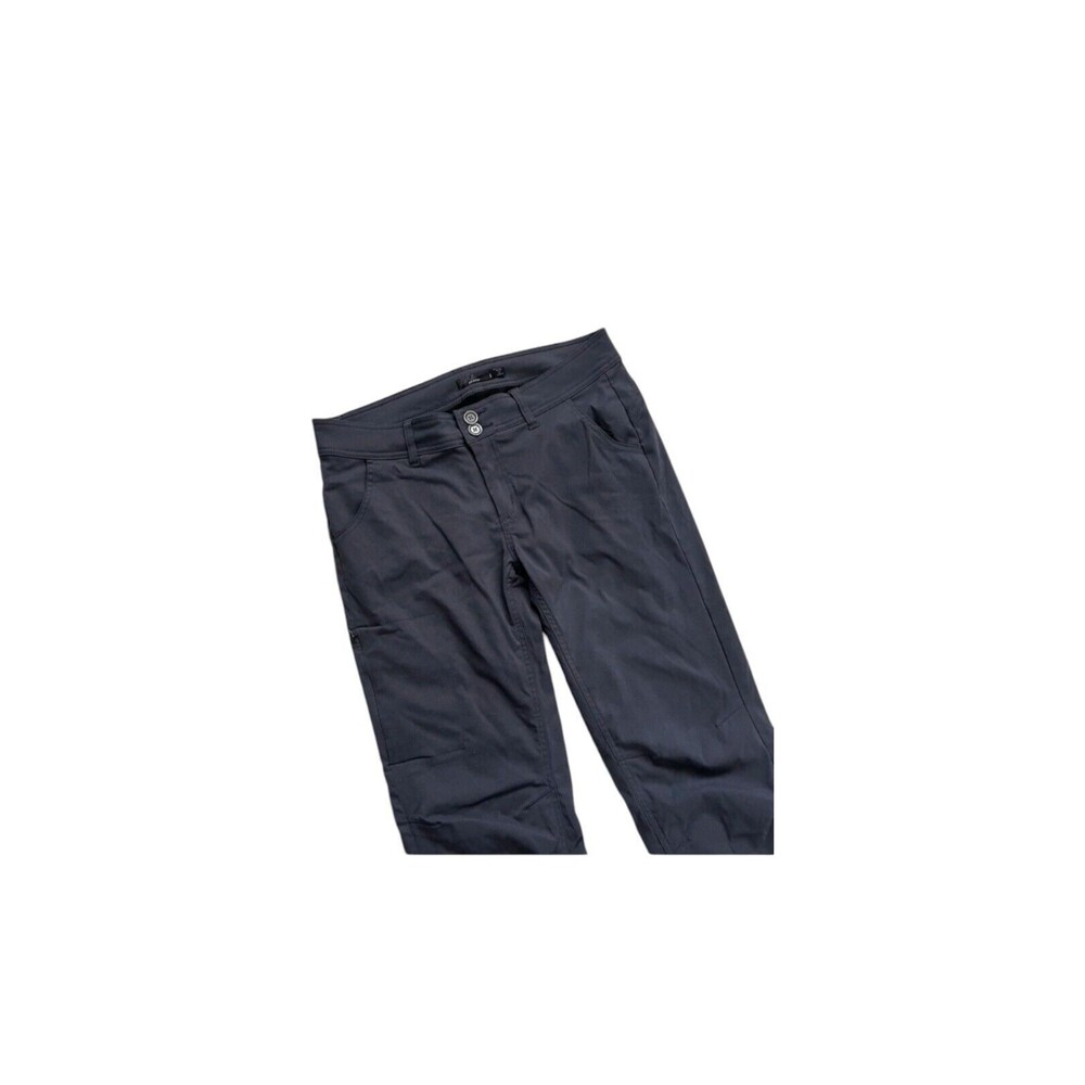 Prana Women's Size 8 Short Inseam Straight Hiking Pants Outdoor Black - Picture 3 of 9